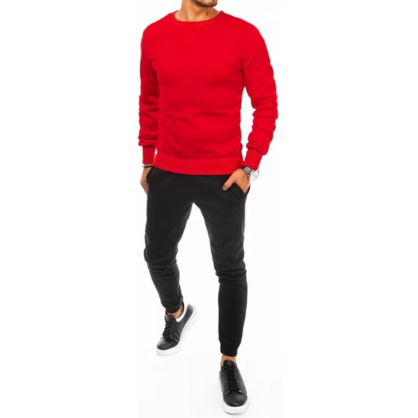 Buďchlap Tepláková súprava v červeno-čiernom prevedení 36858437