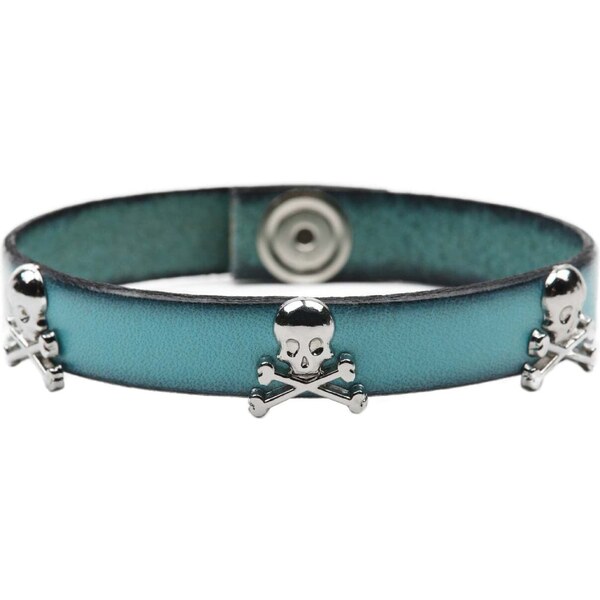 Scalpers Náramok modrá / strieborná 55460406