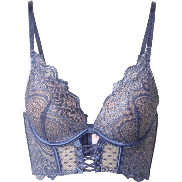 Hunkemöller Podprsenka námornícka modrá 37691469