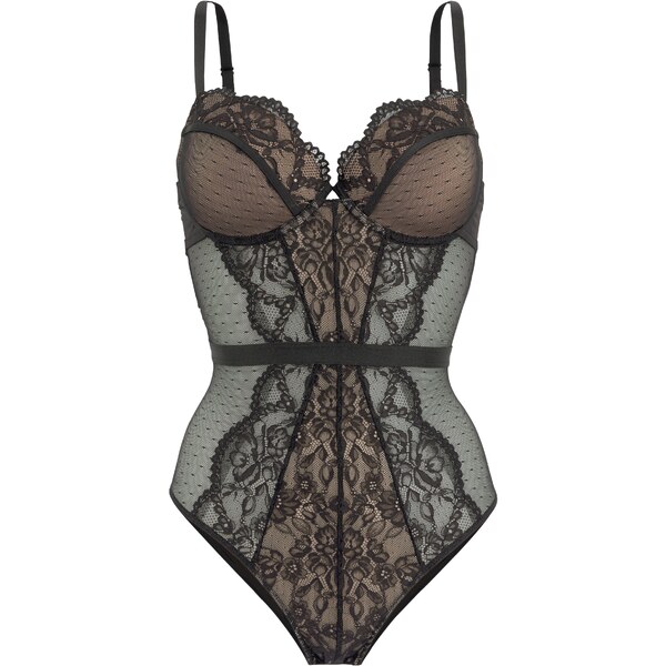 LASCANA Body béžová / čierna 54240219