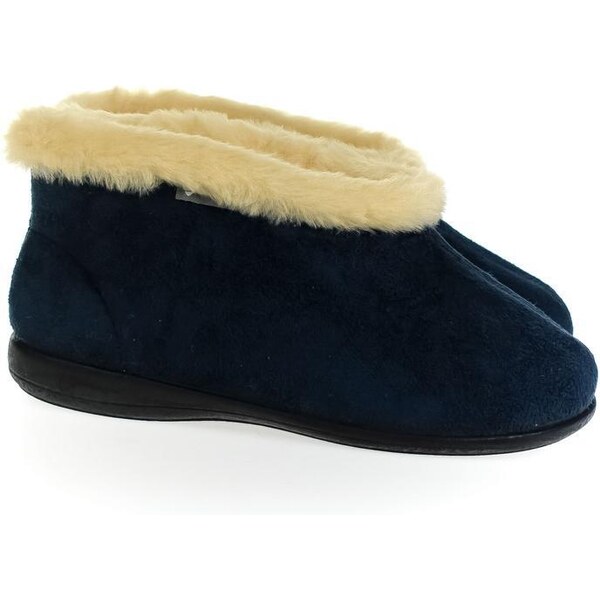 Dámske luxusné tmavomodré papuče ZUZI 36913496