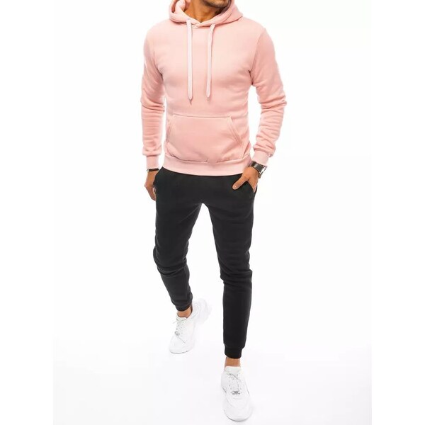 Buďchlap Pohodlná ružovo-čierna tepláková súprava 36918241