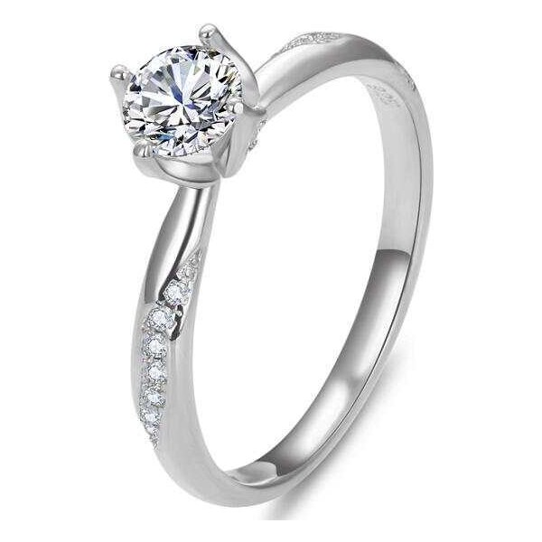 Olivie Strieborný zásnubný prsteň MAGIC 7170 37376697