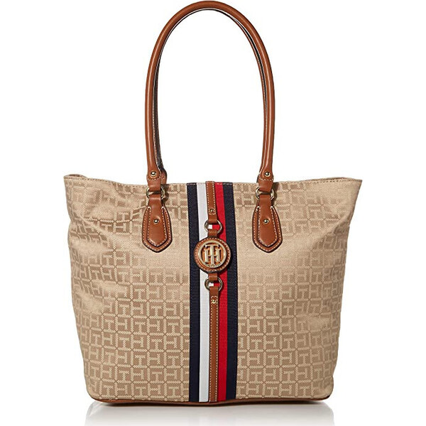 Tommy Hilfiger Kabelka Jaden Plus Tote Tommy Cognac 36947601