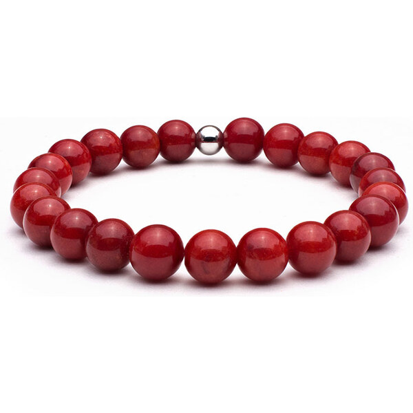 BudNej Minerálny náramok RED CORAL AAA kvalita MN1133 36955666