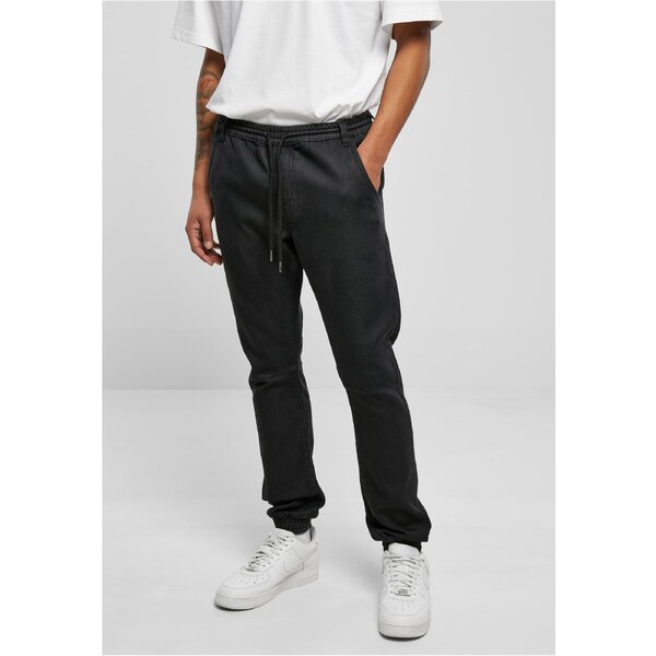 Urban Classics Mens denim trousers Jogpants black 50543237
