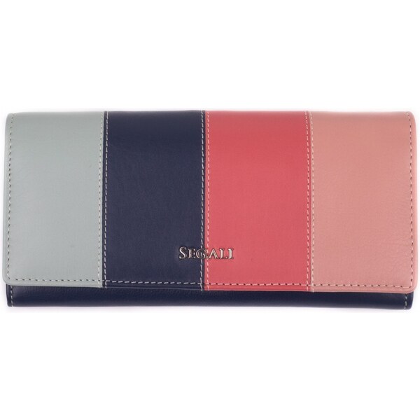 SEGALI Dámska kožená peňaženka 7466 multi 66594451