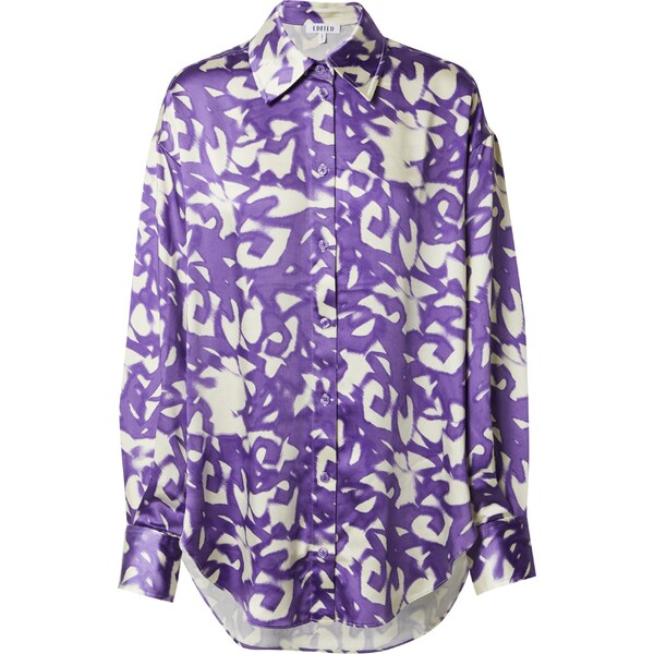 EDITED Blúzka fialová / biela 37428762