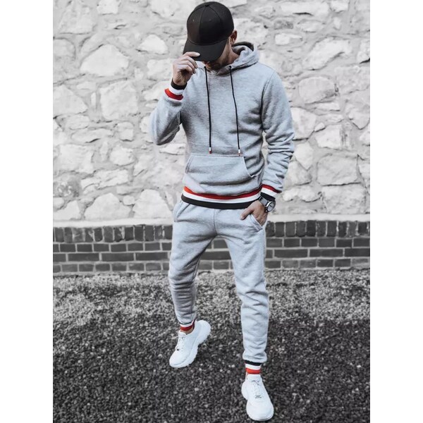 Buďchlap Originálna svetlošedá tepláková súprava 36972389