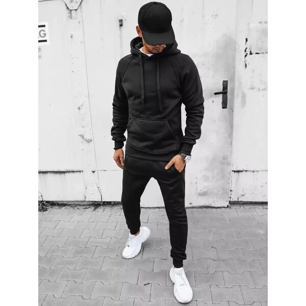 Buďchlap Atraktívna tepláková súprava v čiernej farbe 36972386