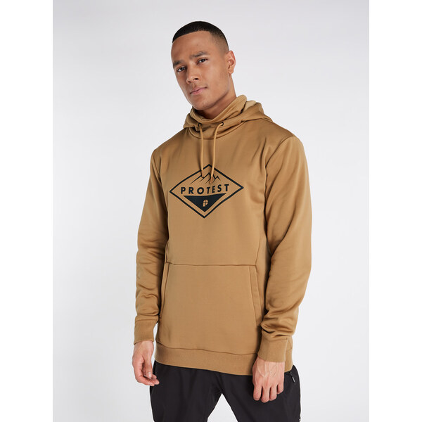 Pánska mikina Protest ISSYK tmavo béžová 36486847