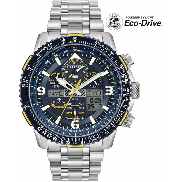 Citizen Promaster Skyhawk A-T Blue Angels Eco-Drive Radio Controlled 66591614