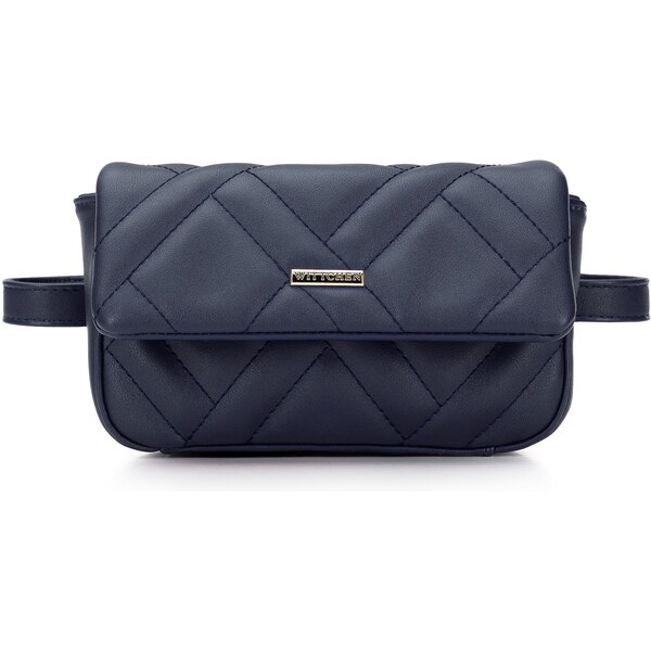 Wittchen Damska torebka nerka geometrycznie pikowana 95-3Y-517-7 66066799