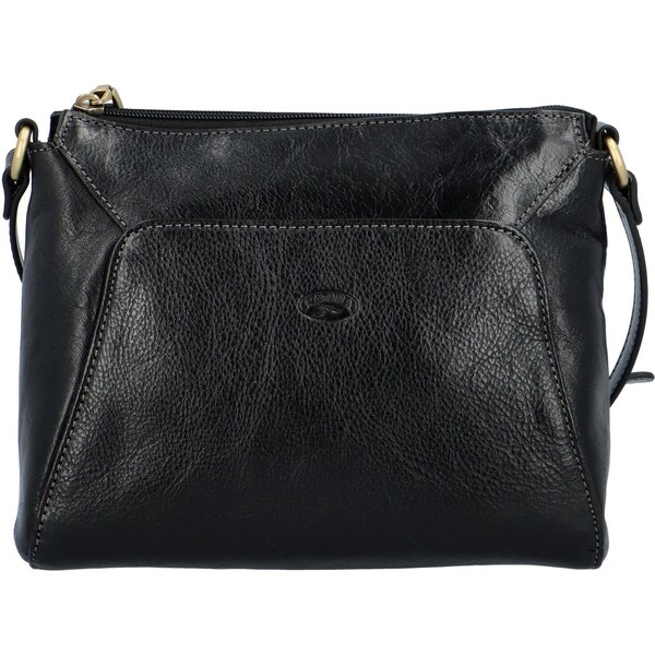 Dámska kožená crossbody kabelka čierna - Katana Baylei čierna 37115541