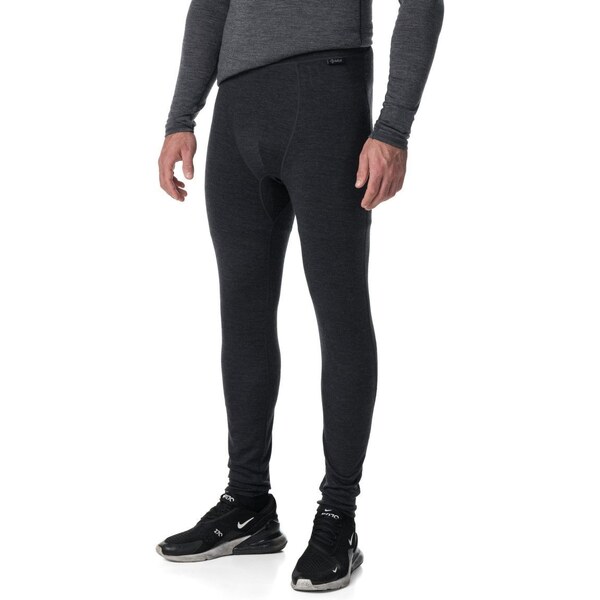 Pánske merino termo nohavice Kilpi MAVORA BOTTOM-M čierna 35907820