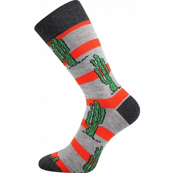 DEPATE farebné veselé ponožky Lonka - KAKTUS - 1 pár 37040587