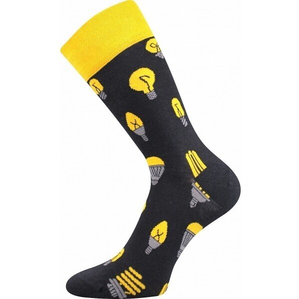 TWIDOR farebné veselé ponožky Lonka - ŽIAROVKY - 1 pár 37040589