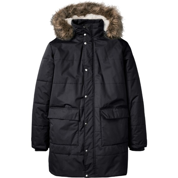 bonprix Vatovaná bunda parka s umelou kožušinkovou podšívkou a 44793406