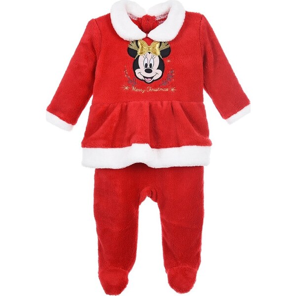 Červený dievčenský overal Minnie Mouse 37044921