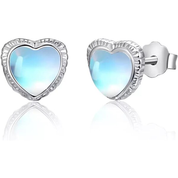 Olivie Strieborné náušnice MESAČNÝ KAMEŇ 7191 37376720