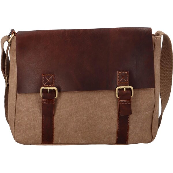 Pánska taška Greenwood Olejne - béžovo-hnedá 40978706