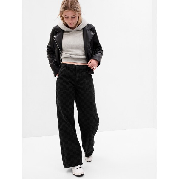 GAP Dievčenské džínsy wide stride 511384-00 66268232