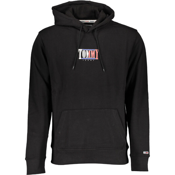 Čierna mikina Tommy Hilfiger s kapucňou 64710008