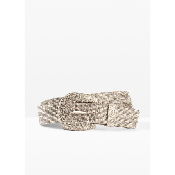 bonprix Opasok, farba strieborná 46234799