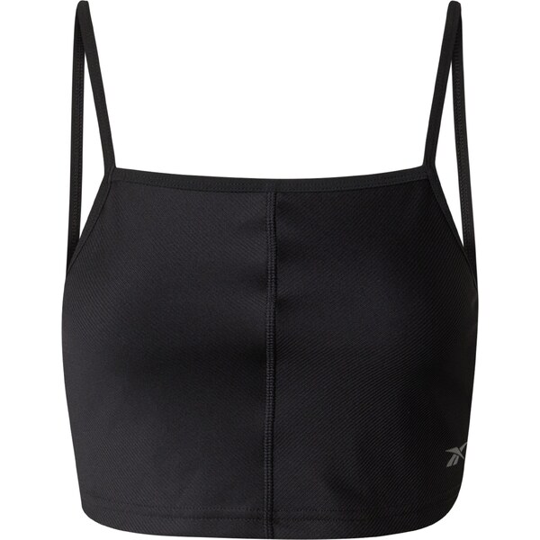 Reebok Športový top čierna / biela 54239210