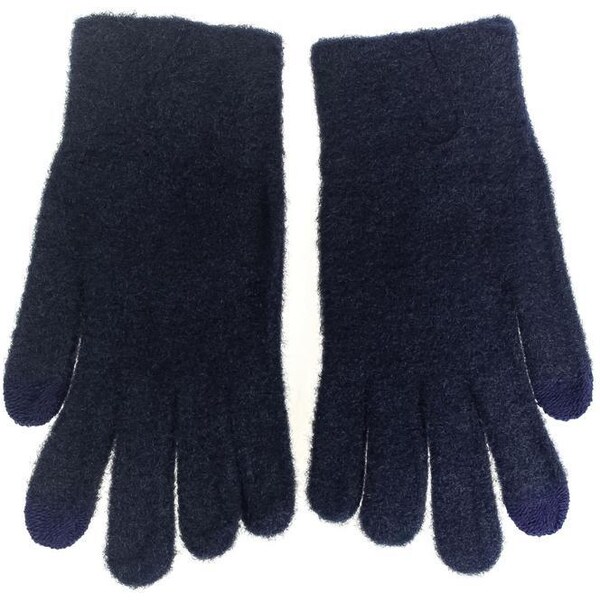 JOHN-C Modré zateplené rukavice UNI NERO 37078830
