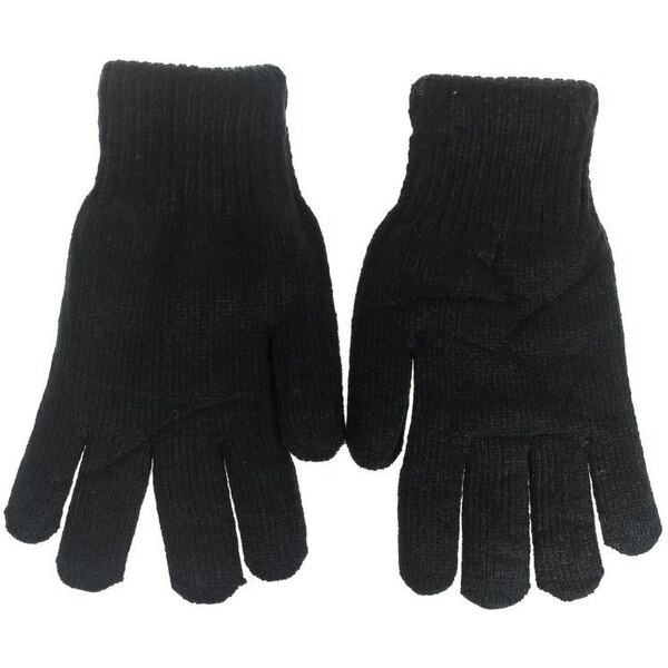JOHN-C Čierne zateplené rukavice UNI WARM 37078832