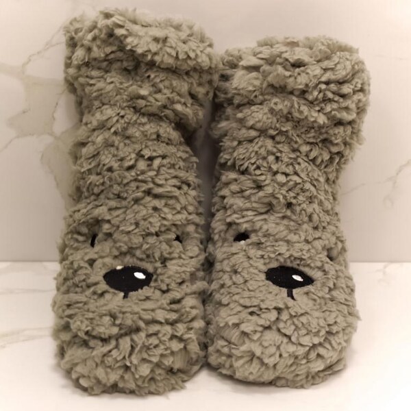 JOHN-C Detské thermo sivé ponožkové kapce DOGGIE 37106221