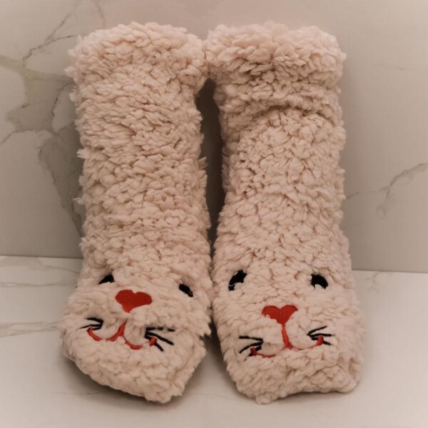 JOHN-C Detské thermo béžové ponožkové kapce BETHANY CATTIE 37106224