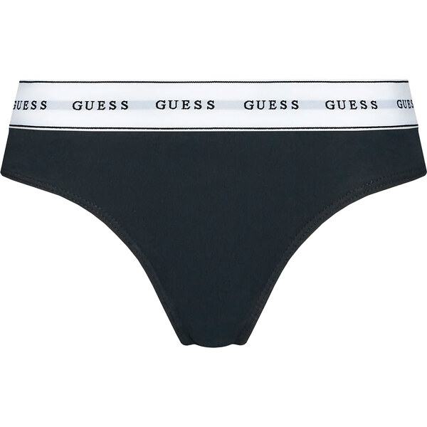 GUESS - organic cotton čierne dámske nohavičky 37120378
