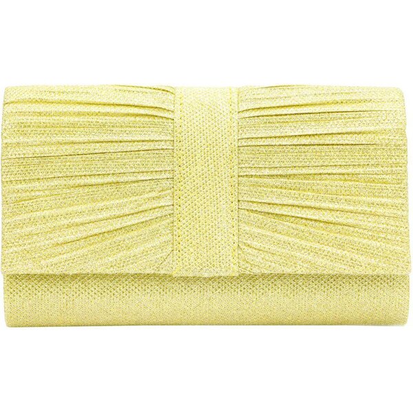 JESSICA Zlatá dámska listová kabelka na retiazke 37129486