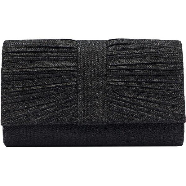 JESSICA Čierna dámska listová kabelka na retiazke 37129482