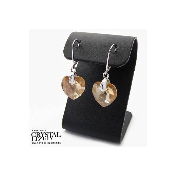 Náušnice Swarovski srdiečka NSW017 37155939