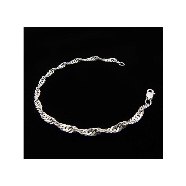 Klenotyn | Strieborná retiazka na ruku (KRNS18) - 17cm 47079910