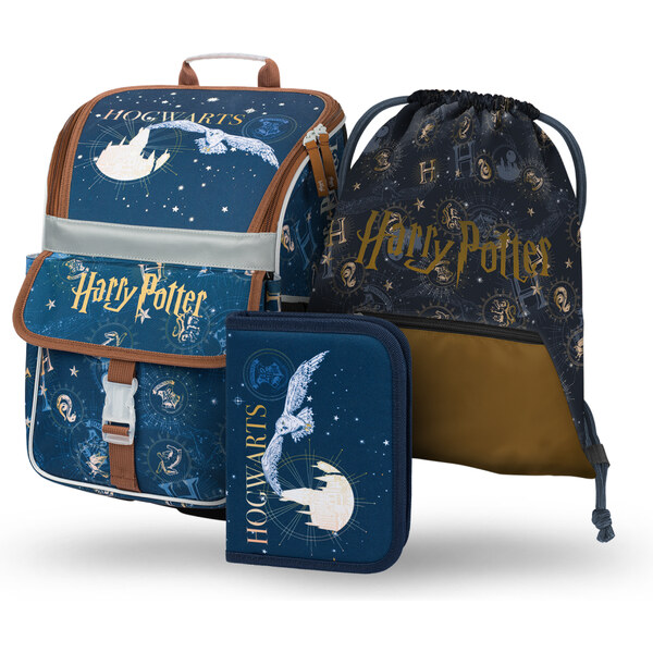 BAAGL 3 SET Zippy Harry Potter Bradavice: aktovka, penál, sáeek 62194753