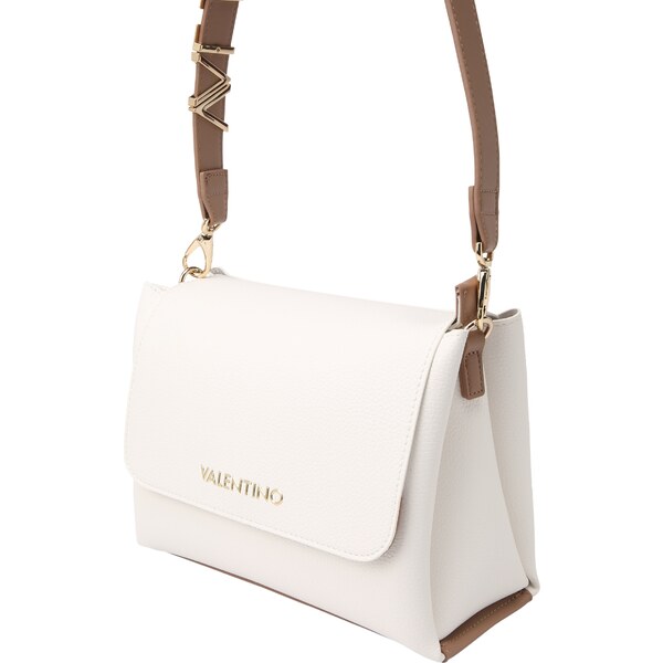 VALENTINO Taška cez rameno Alexia hnedá / biela 62127004