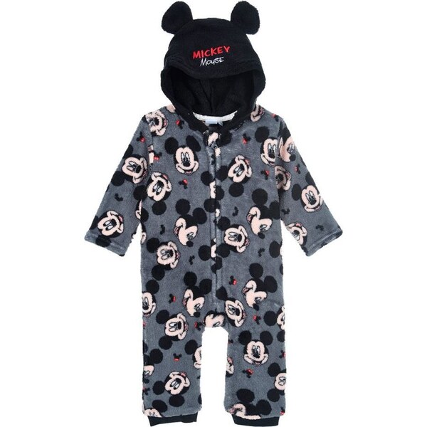 Sivý plyšový overal Disney Mickey Mouse 37156604