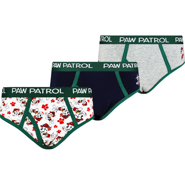 Licensed Chlapčenské slipy Paw Patrol 3ks Frogies 49897213