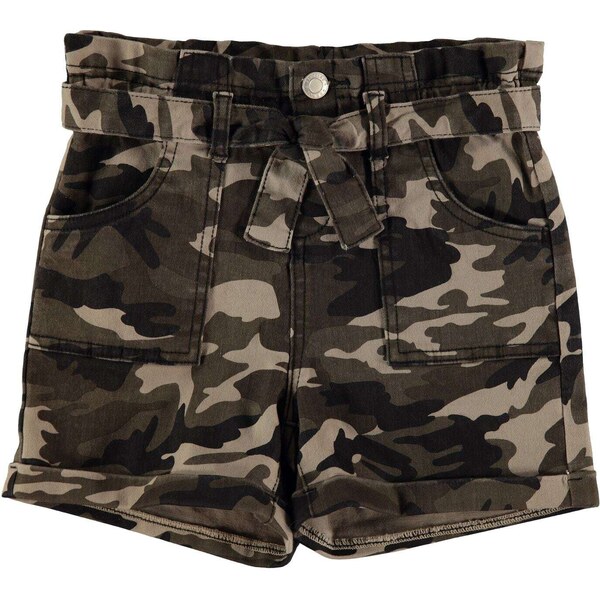 Krátke maskáčové šortky Firetrap pre mladé dievčatá 50611832