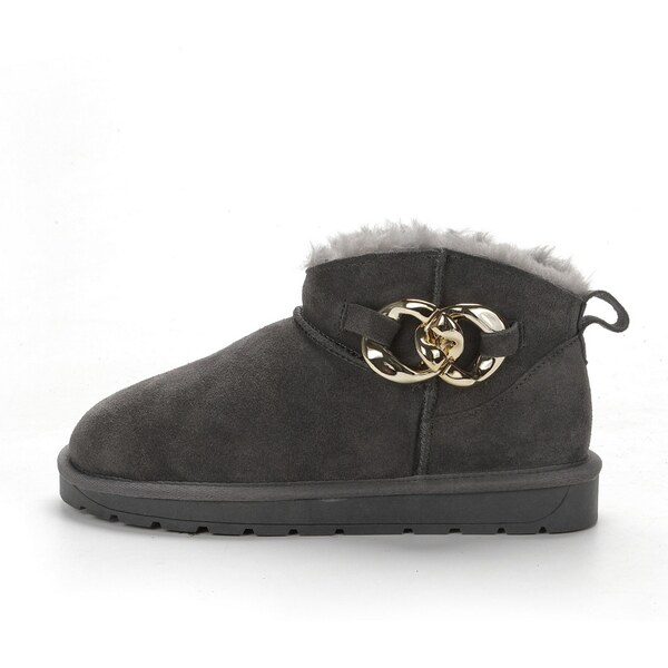 Gooce Nízke čižmy Mishka tmavosivá 54240376