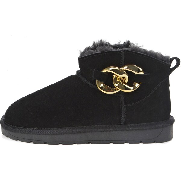 Gooce Nízke čižmy Mishka zlatá / čierna 54240386