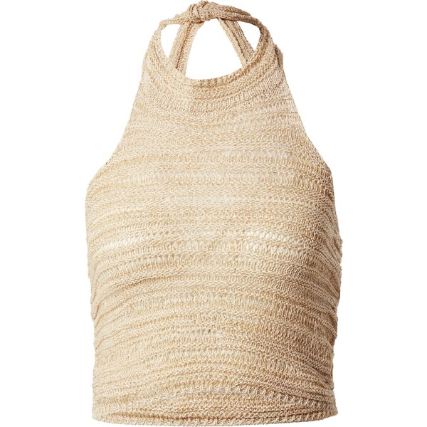 Nasty Gal Vyšívaný top nebielená 58463825