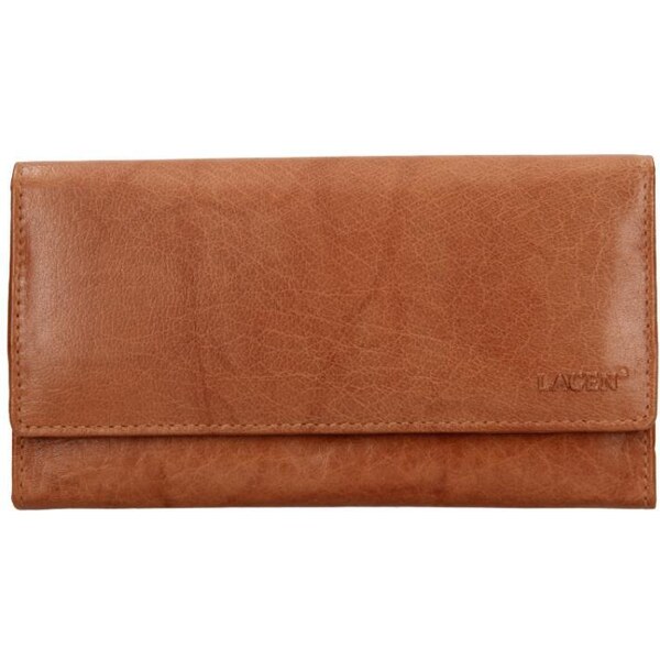 Lagen Dámska kožená peňaženka V 240 koňak 61688747