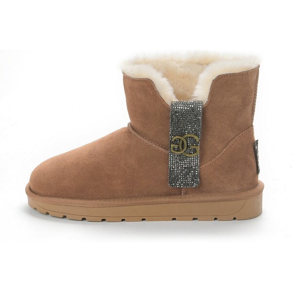 Gooce Snehule Goldy hnedá 54240385