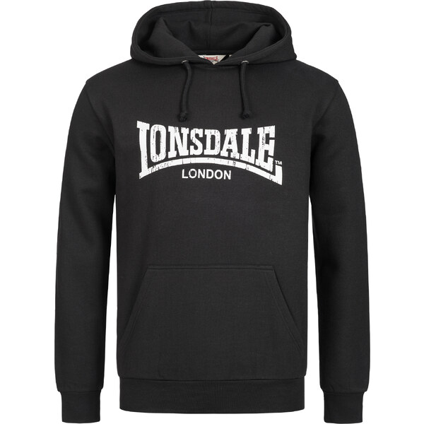Pánska mikina Lonsdale 113863-Black/White 36107831