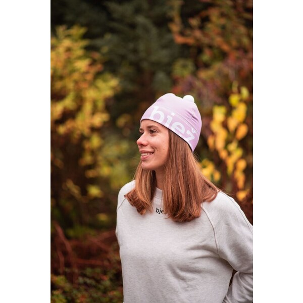 Športová čiapka Bjež svetlo fialová 37243279